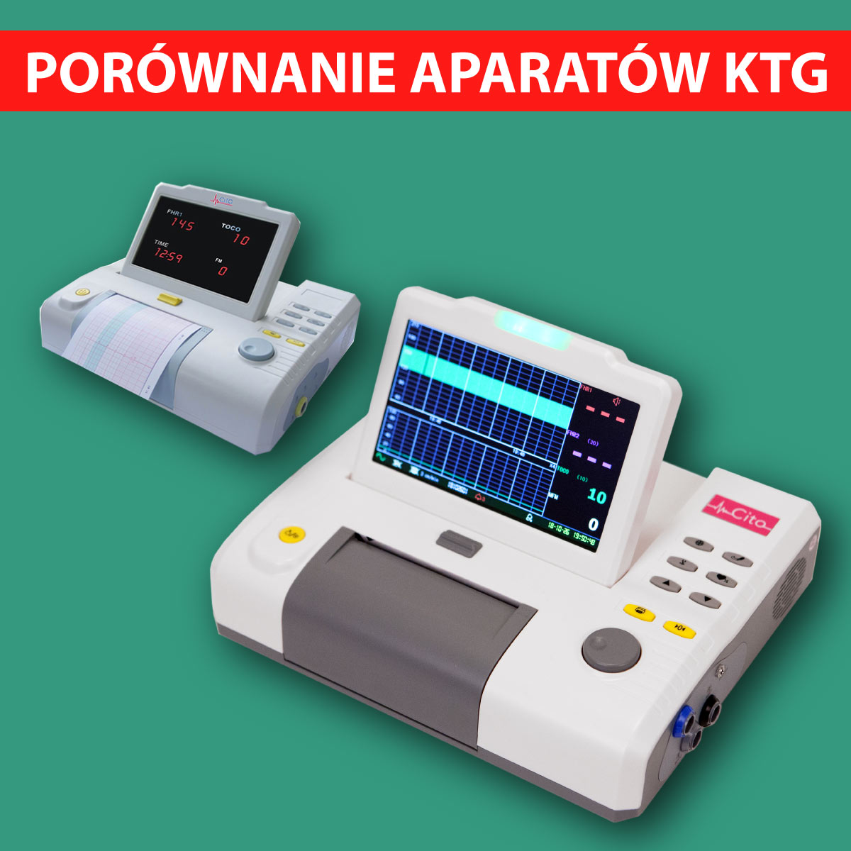 Porównanie aparatów KTG L8A, L8 i L8-A Android