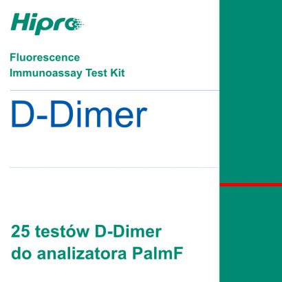 Testy D-Dimer do Analizatora PalmF - 25 sztuk