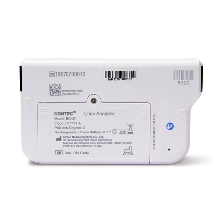 Analizator moczu BC401 Contec + 100 pasków 