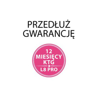 Dodatkowe 12 miesięcy gwarancji do KTG L8 PRO