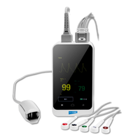 Pulsoksymetr z EKG 5 odprowadzeń Palmcare Duo 