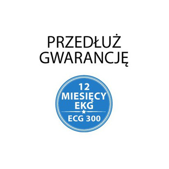 Dodatkowe 12 miesięcy gwarancji do EKG ECG300GT/VET