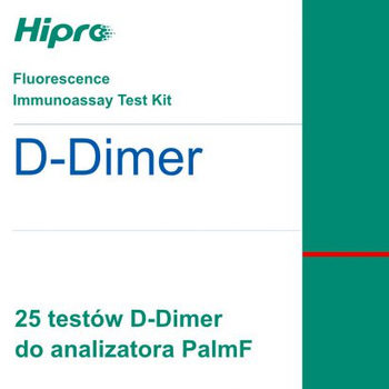 Testy D-Dimer do Analizatora PalmF - 25 sztuk