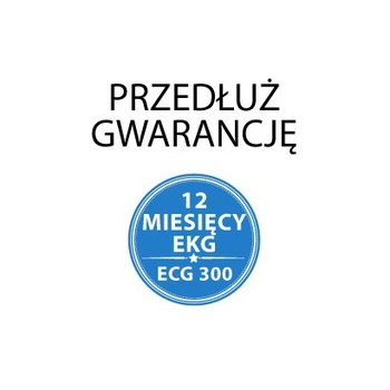 Dodatkowe 12 miesięcy gwarancji do EKG ECG300GT/VET