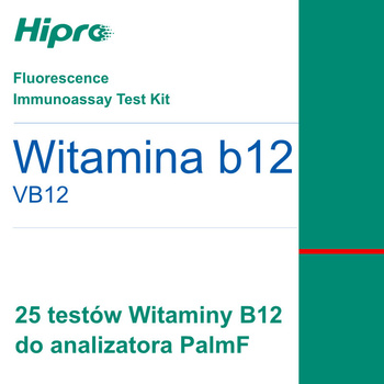 Testy Witamina B12 do Analizatora PalmF - 25 sztuk