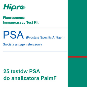 Testy PSA do Analizatora PalmF - 25 sztuk